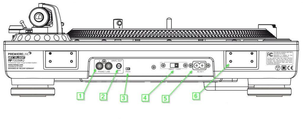 reloop platenspeler rp-7000 mk2